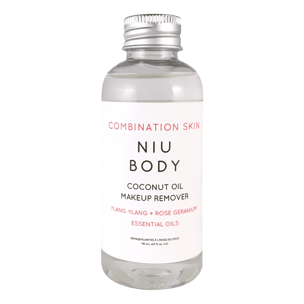 NIU BODY Cleansing Oil, Combination Skin, 4 Oz 3 Sets Lip Smacker Flavored Balm Pre-Glued Finger Nails Disney Princess + Pouch